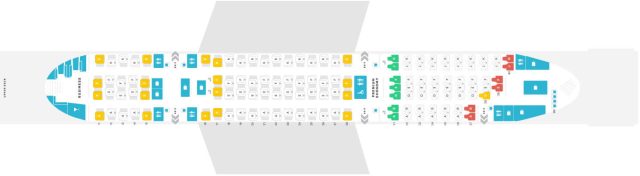 Qantas A380 Seat Map - Airportix