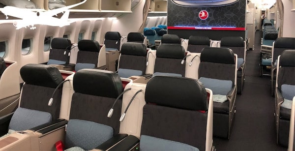 Turkish Airlines 777 Business Class